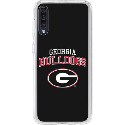 University of Georgia Bulldogs Galaxy A50 Clear Case